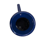 Bella Sapphire Blue Short Ceramic Pitcher