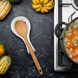 Kook Ceramic Spoon Rests Set of 2, 9.5-Inch