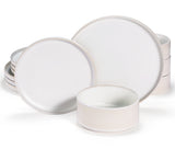 Kook Hearthstone Ceramic Dinnerware Set, 12-Piece