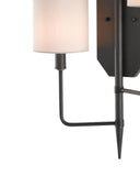 Knowsley Bronze Wall Sconce, Right