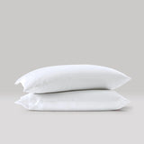Silky Satin Pillowcases For Hair and Skin, Set of 2, White