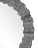Dario Round Gray Mirror