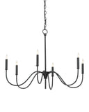 Tirrell Small Black Chandelier