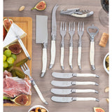 Laguiole 4-Piece Spreader Set with Faux Ivory Handles
