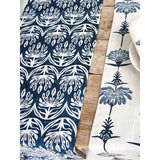 French Home Botanical Table Runner – Indigo