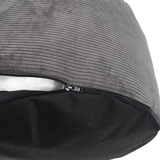 Short Pouf Pana Charcoal
