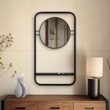 Collins Mirror with shelf