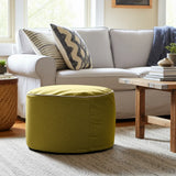Qivuit Green Foot Pouf