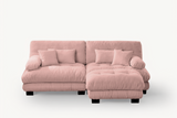 CLOUDIES 94" Loveseat with 1 Ottoman