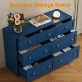 7 Drawer Dresser, 47'' Wide Modern Chest of Drawers