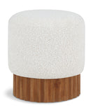 Veranda - Ottoman / Stool With Brown Base