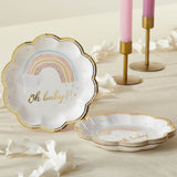 Boho Rainbow Baby 62pc Tableware Set for 16