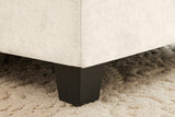NUVIA 74" Loveseat with 1 Ottoman