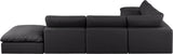 Comfy - 7 Piece Faux Leather Modular Corner Sectional