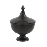 Hammered Em Dash Covered Urn- Medium