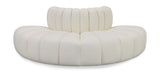 Arc - Faux Leather 4 Piece Modular Sofa