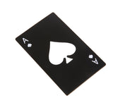 Poker Card Bottle Opener Stainless Steel Tool