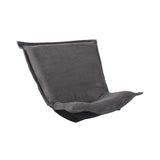 Puff Chair Cover & Cushion Pana Charcoal/Natural