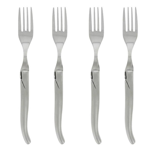 Laguiole Connoisseur Stainless Steel Steak Forks Set of 4