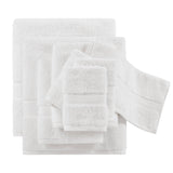 8-Piece 800gsm Cotton Absorbent Towel Set, Taupe