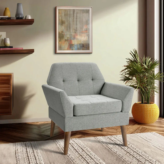 Wholesale Mid-Century Modern Lounge Chair, Gray