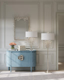 Forget-Me-Not Silver Rectangular Mirror