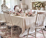 Beige Tablecloths - Rectangle Table Cover