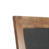 Aspen 43" Mirror Frame in Smoked Acacia
