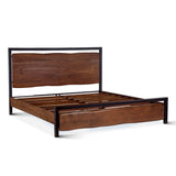 Aspen King Bed in Walnut