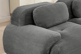 MIA 117'' 3-Seater Sofa with 3 Ottomans