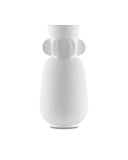 Happy 40 Wings White Vase