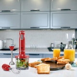 Moss & Stone 300W Hand Blender with Chopper & Whisk
