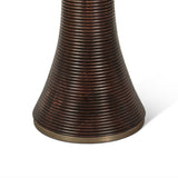 Bijou 54" Round Dining Table in Dark Sienna