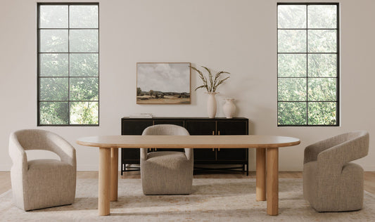 Milo Large Dining Table Oak