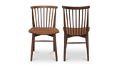 Marley Dining Chair Walnut-Set of Two