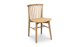 Marley Dining Chair Oak-Set of Two