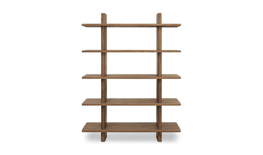 Casey Large Bookcase Dark Brown