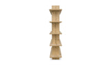 Casey Large Bookcase Rustic Oak