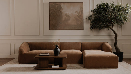 Casey Small Coffee Table Dark Brown