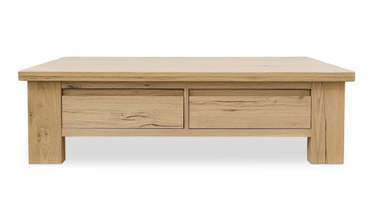 Graham Storage Coffee Table Rustic Oak