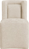 Duvina - Chenille Performance Fabric Dining Chair (Set of 2)