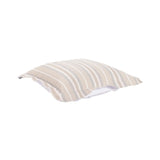 Indoor/Outdoor Puff Ottoman Cover & Cushion Dune Sand