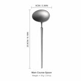 Vintage Stainless Steel Long Handle Coffee Spoon