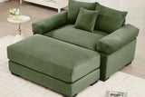 DESEO 54" Chair with 1 Ottoman