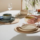 Kook Somerset Ceramic Dinnerware Set, 12-Piece