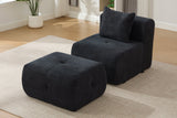 NEXO 31" Chair with Ottoman