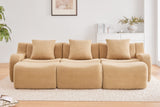 ROMA 115.3" 3-Seater Sofa with 3 Ottomans