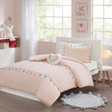 Wholesale Colorful Tassels Blush Kids Comforter Set