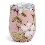 Pink Jasmine Joy Wine Tumbler 10 oz