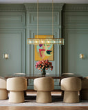 Countervail Rectangular Chandelier